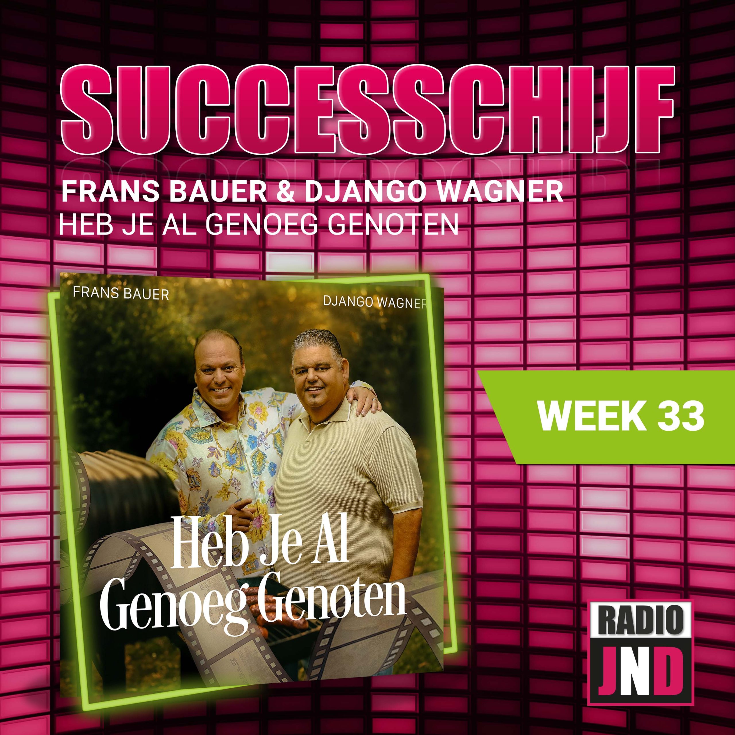 Illustratie bij: Frans Bauer &amp; Django Wagner - Heb Je Al Genoeg Genoten