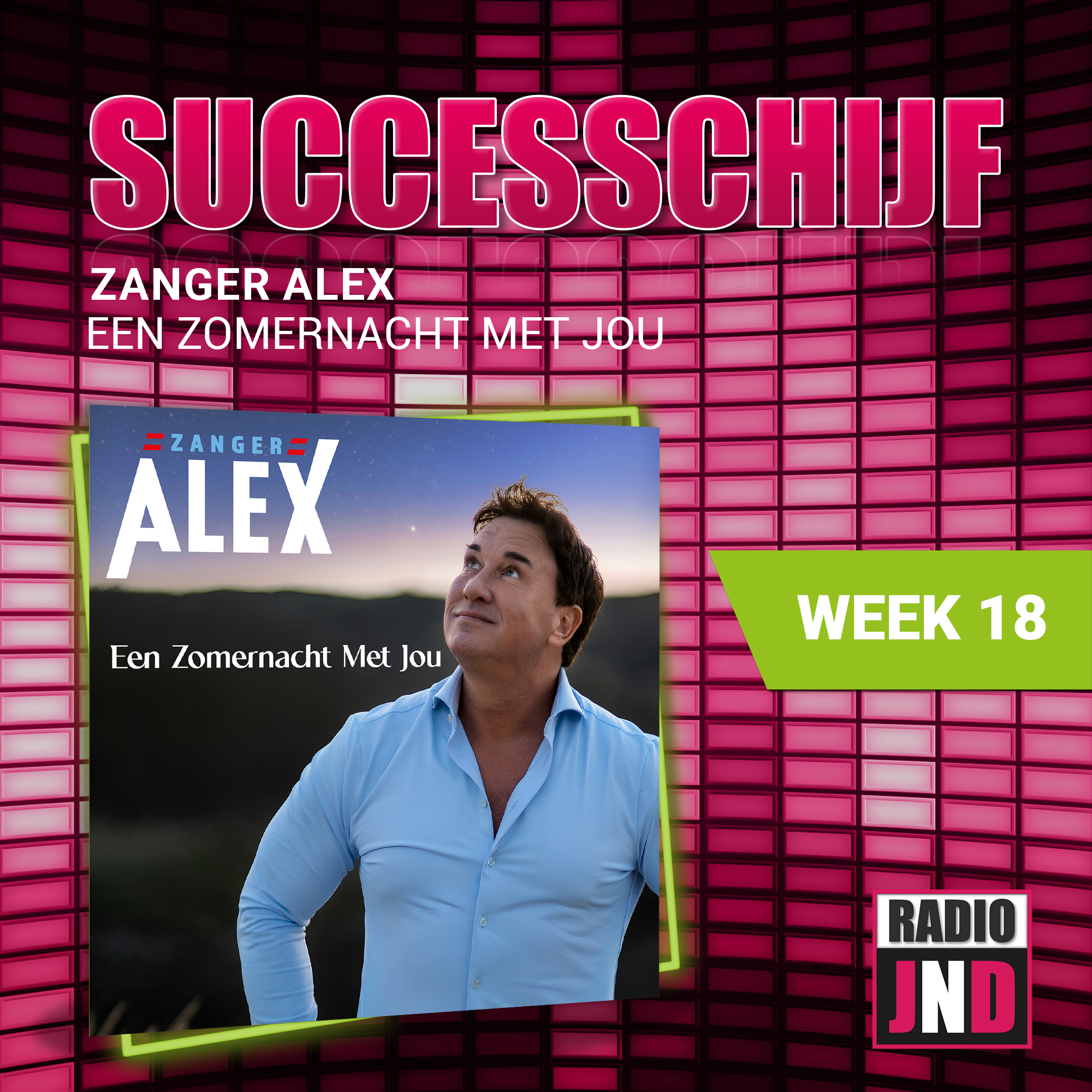 Illustratie bij: Zanger Alex - Een Zomernacht Met Jou