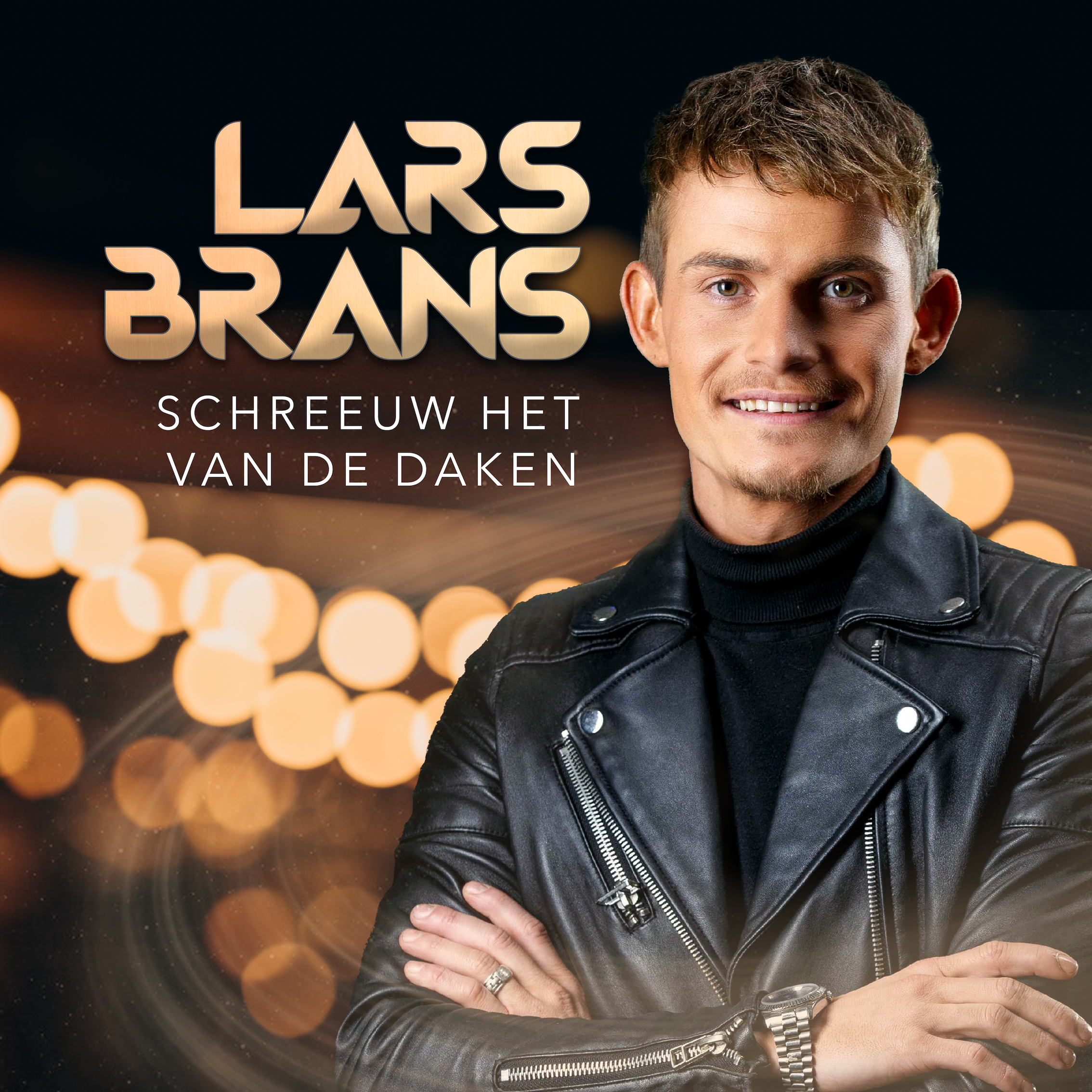 Illustratie bij: Lars Brans - Schreeuw Het Van De Daken