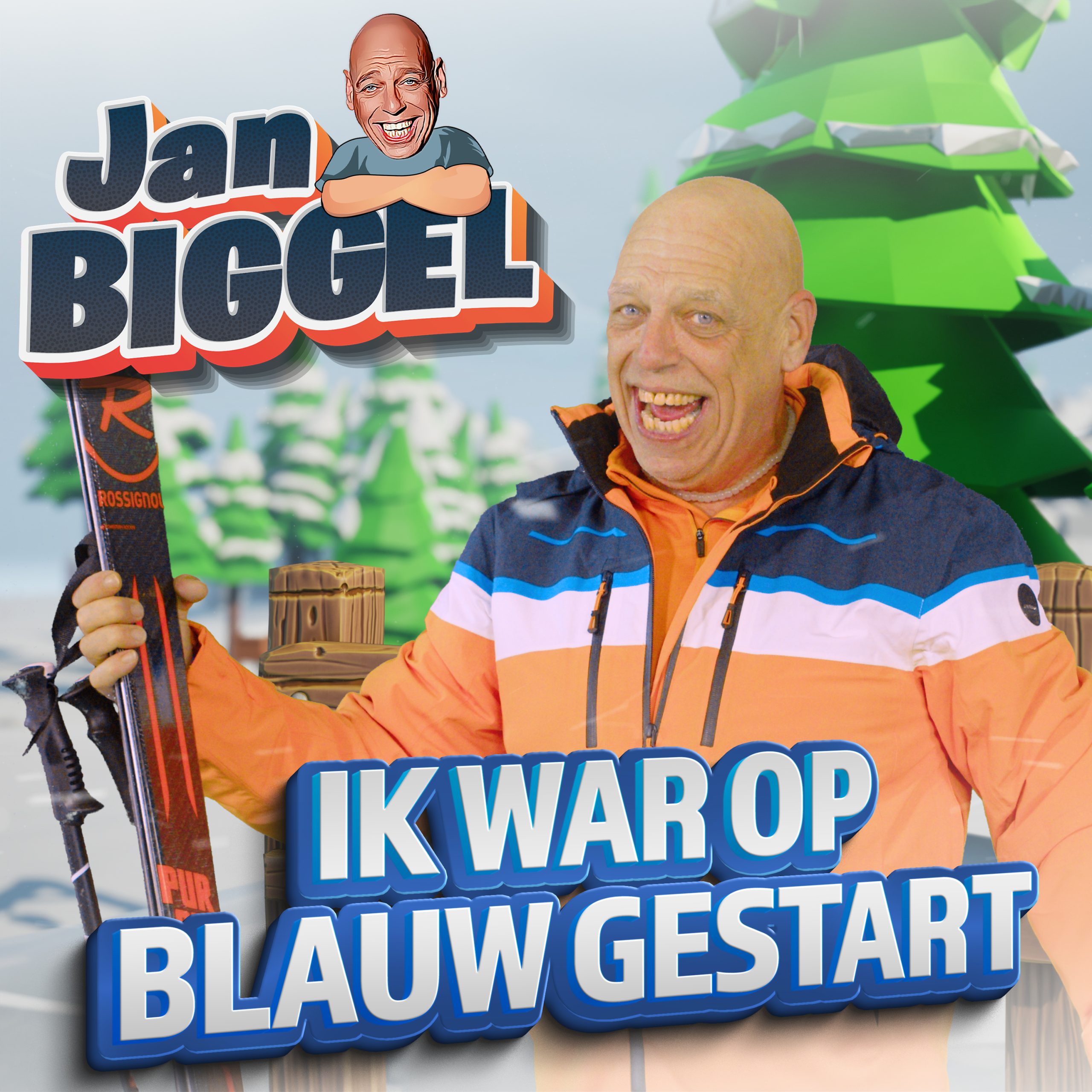 Illustratie bij: Jan Biggel - Ik War Op Blauw Gestart