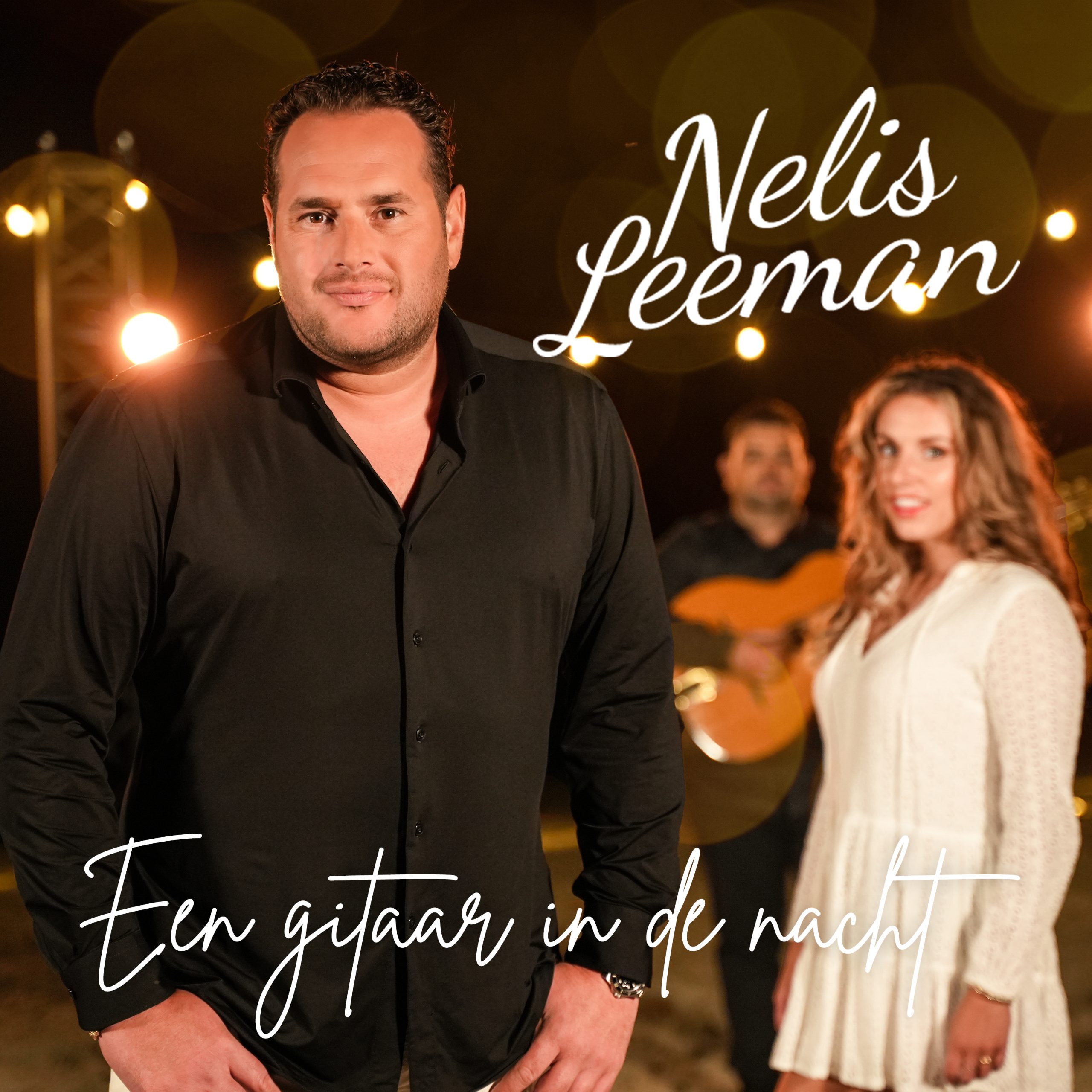 Illustratie bij: Nelis Leeman - Een Gitaar In De Nacht