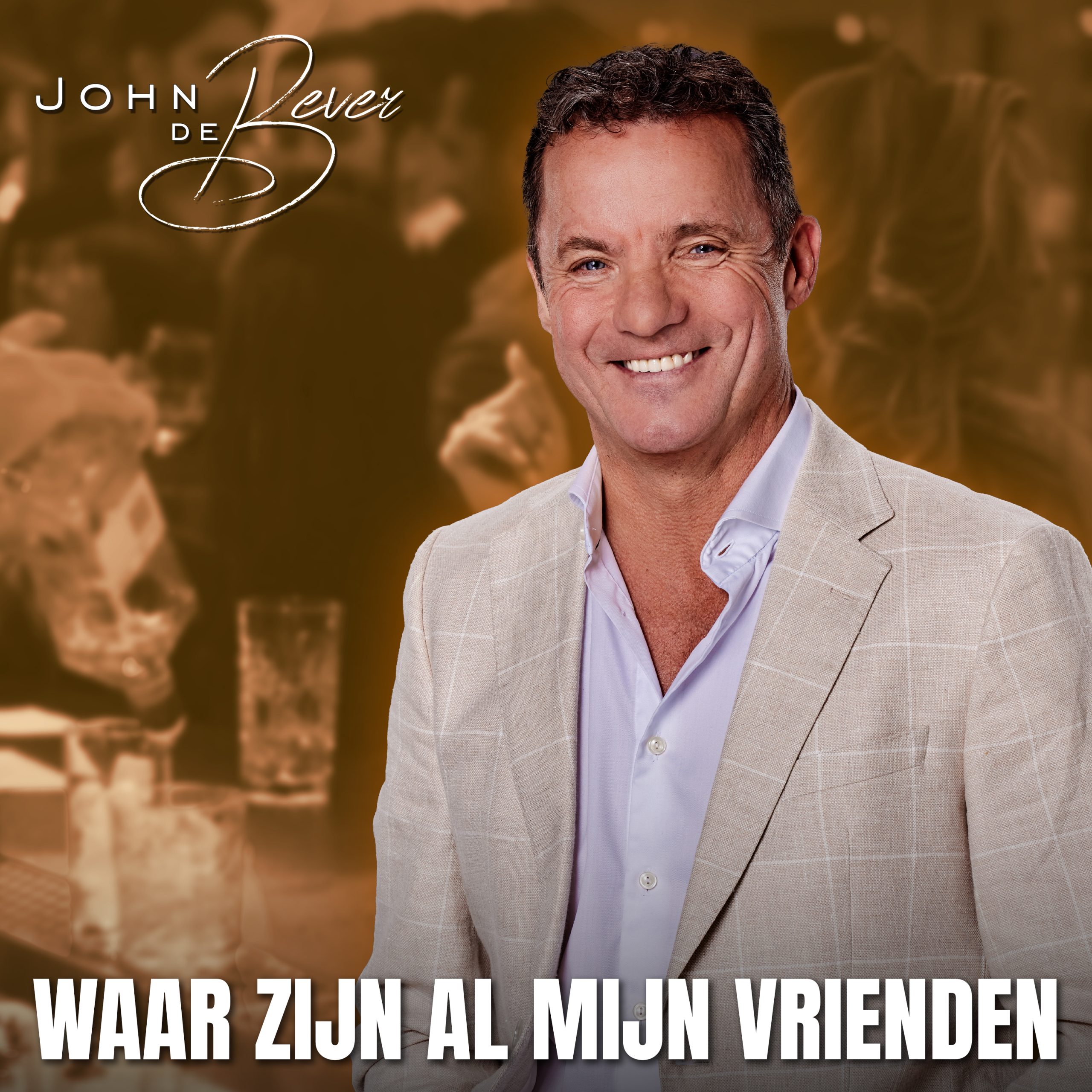 Illustratie bij: John de Bever - Waar Zijn Al Mijn Vrienden