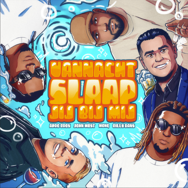 Illustratie bij: Afro Bros x John West x Monq x Billy Dans - Vannacht Slaap Jij Bij Mij