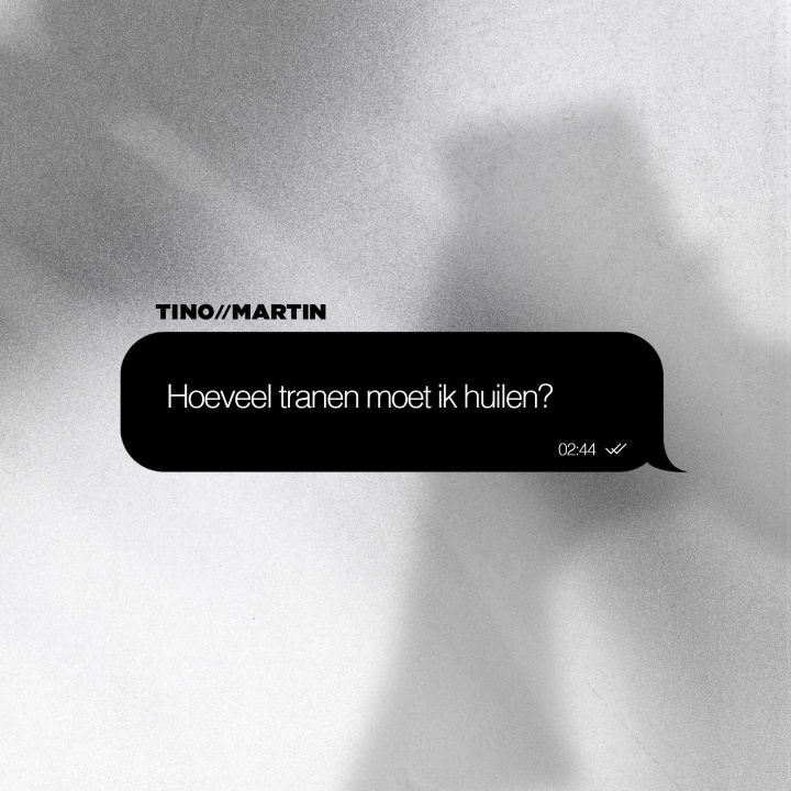 Illustratie bij: Tino Martin - Hoeveel Tranen Moet Ik Huilen?