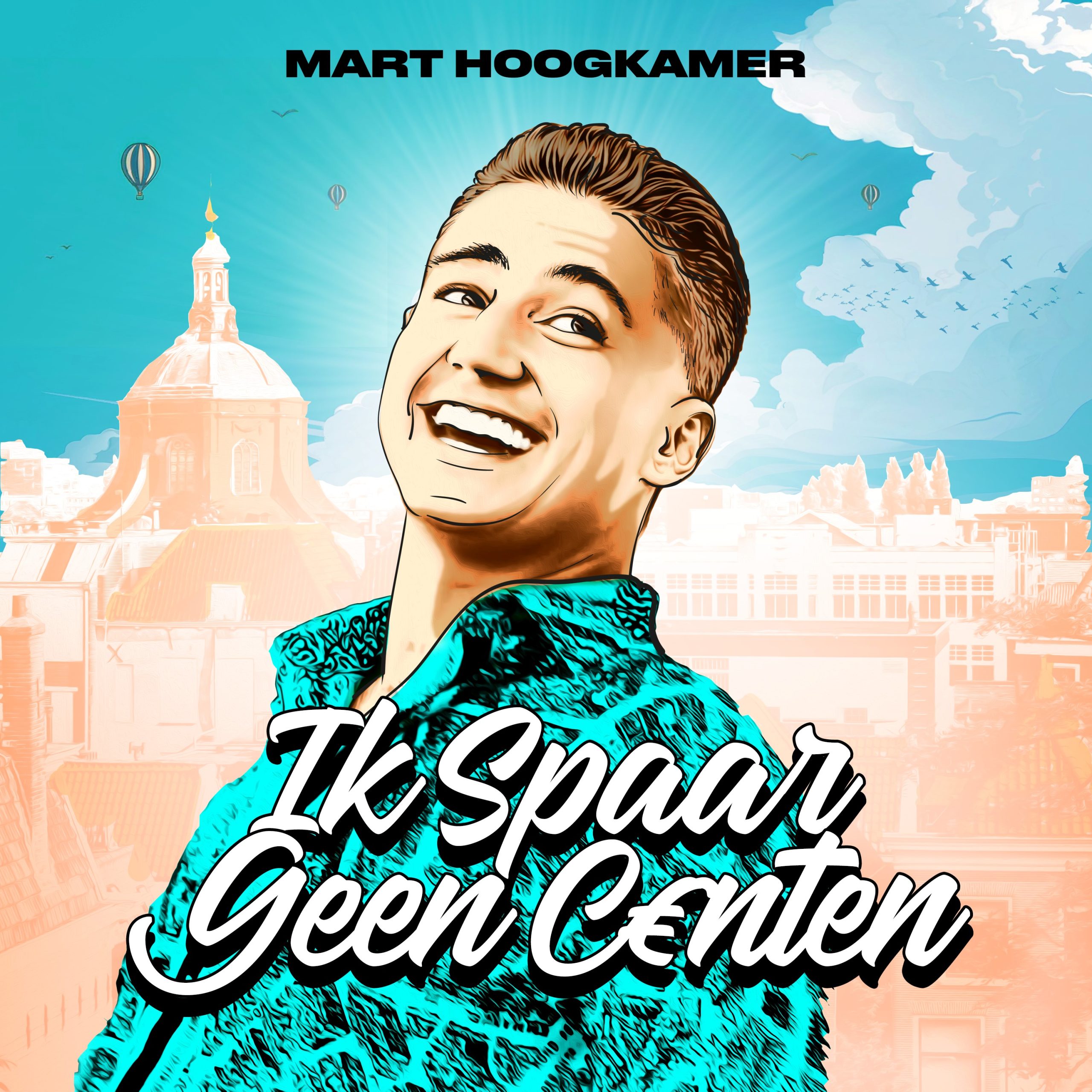 Illustratie bij: Mart Hoogkamer - Ik Spaar Geen Centen