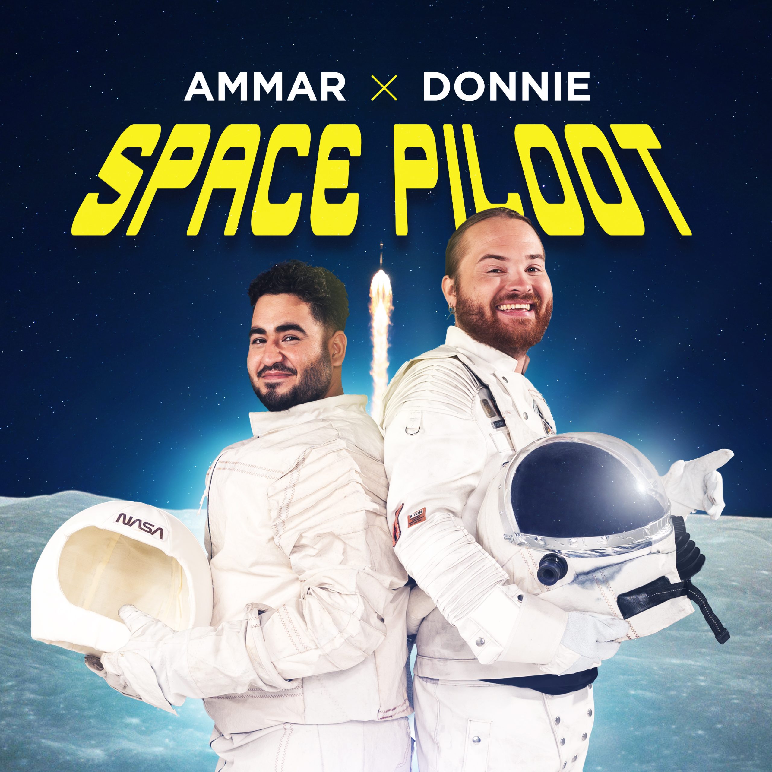 Illustratie bij: Donnie & Ammar - Space Piloot