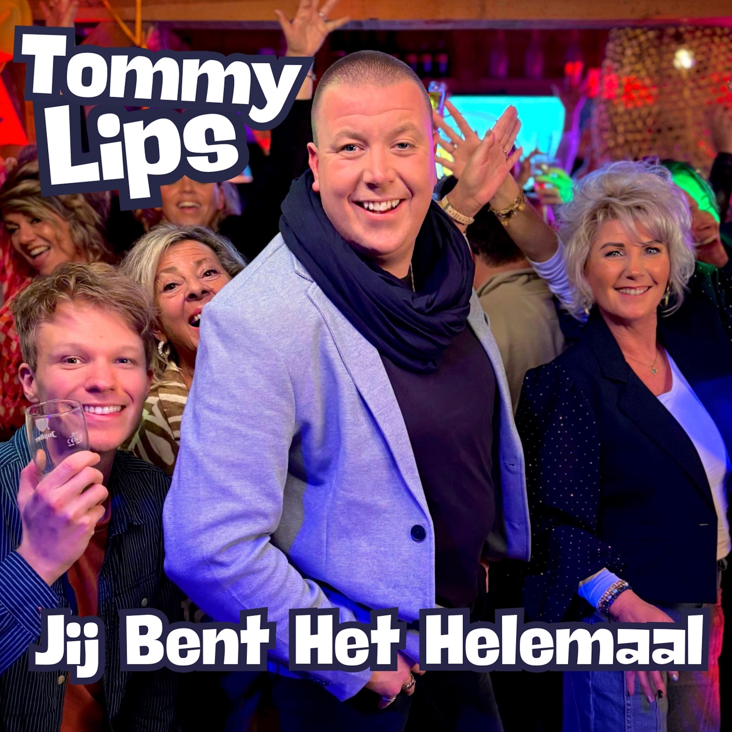 Illustratie bij: Tommy Lips - Jij Bent Het Helemaal