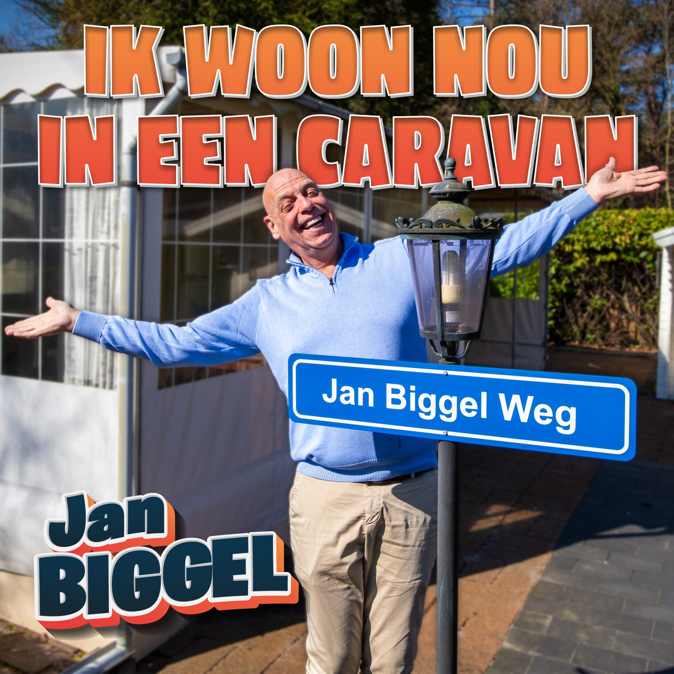 Illustratie bij: Jan Biggel - Ik Woon Nou In Een Caravan
