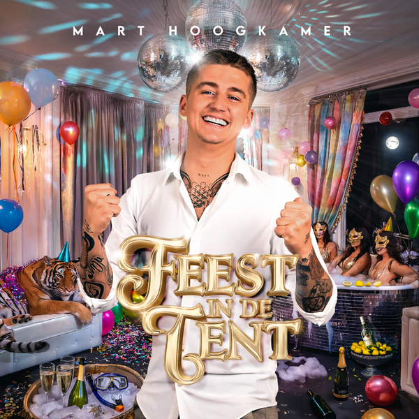 Illustratie bij: Mart Hoogkamer - Feest in de Tent