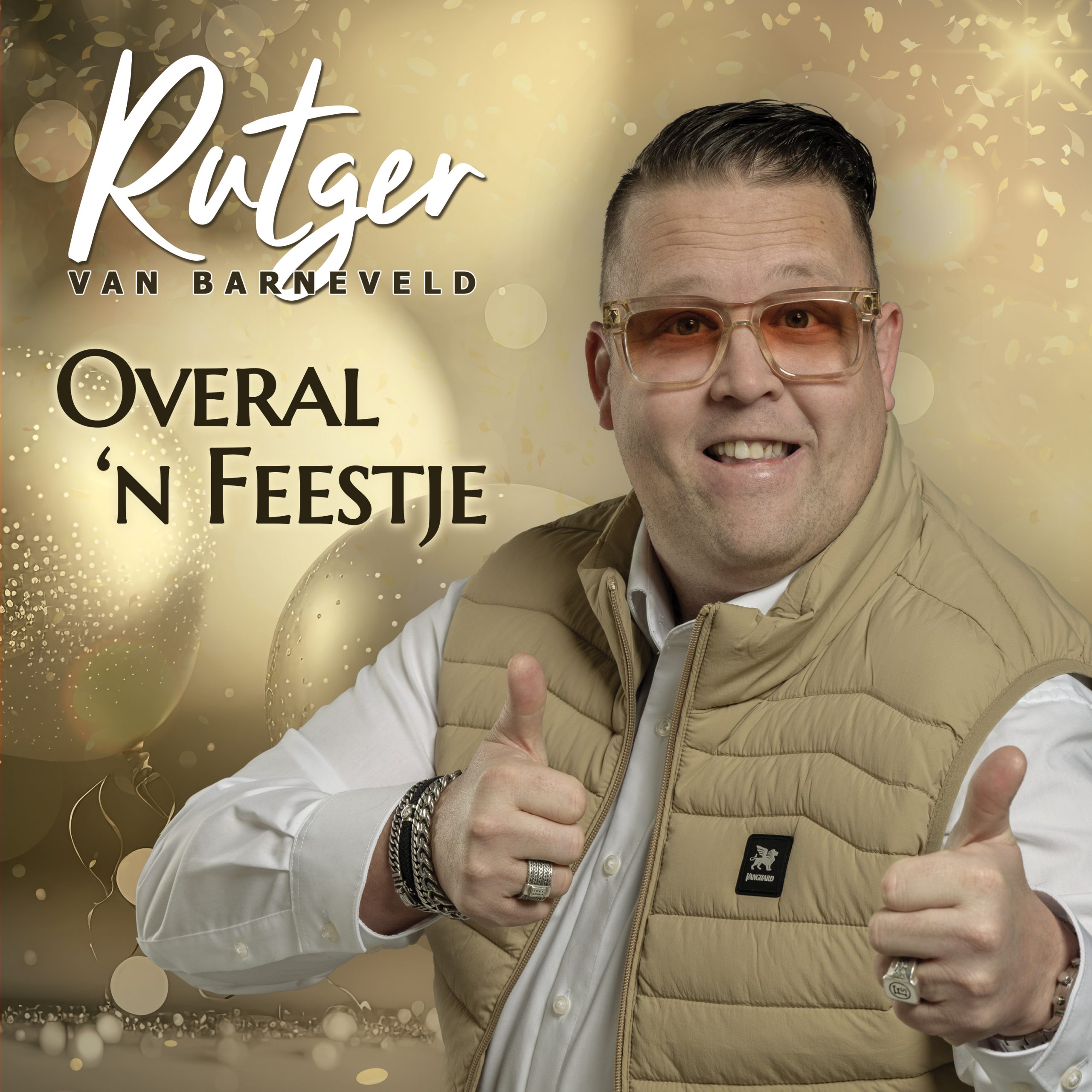 Illustratie bij: Rutger van Barneveld - Overal 'n Feestje