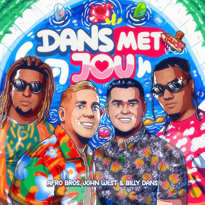 Illustratie bij: Afro Bros x John West x Billy Dans - Dans Met Jou
