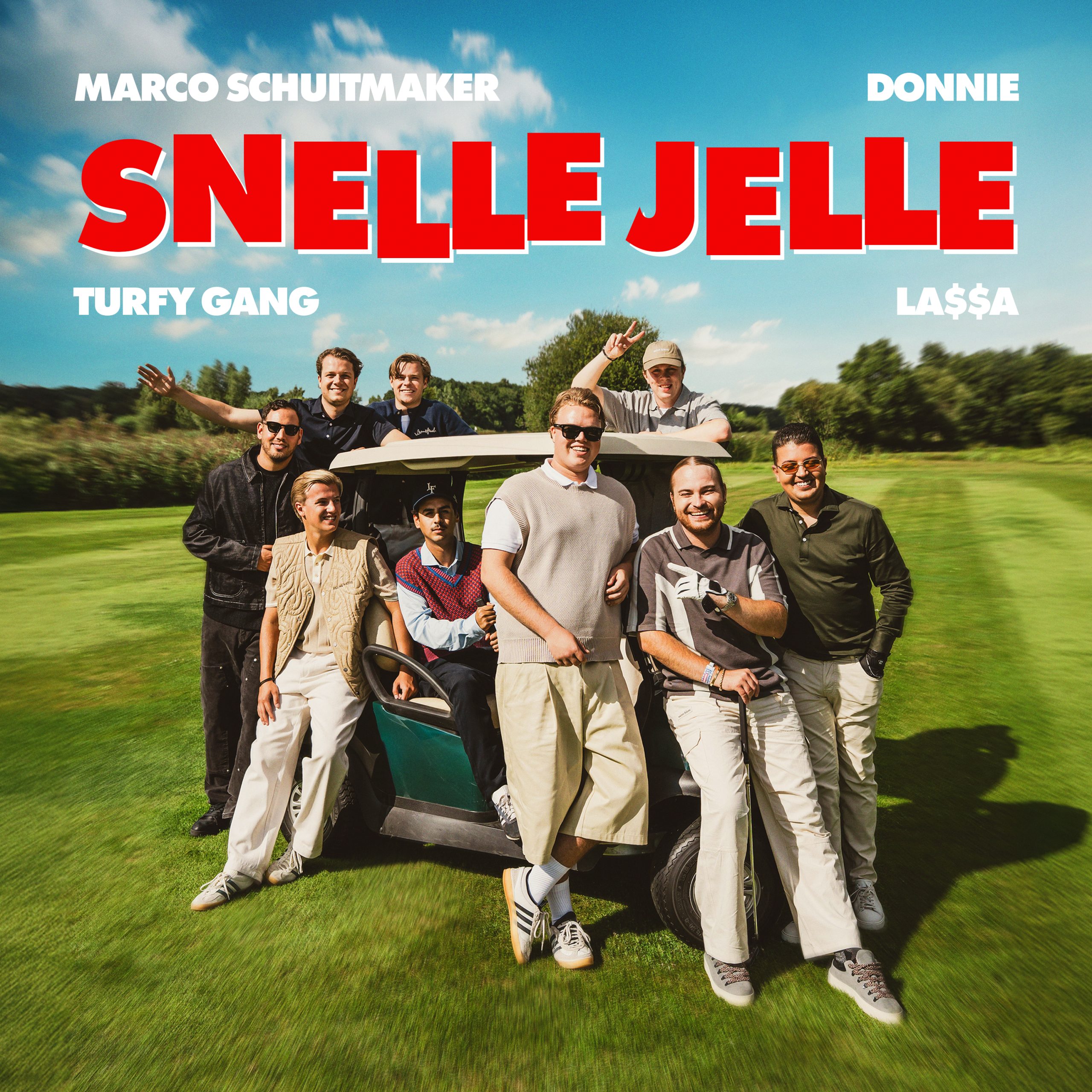 Illustratie bij: Marco Schuitmaker, Donnie, Turfy Gang, La$$a - Snelle Jelle
