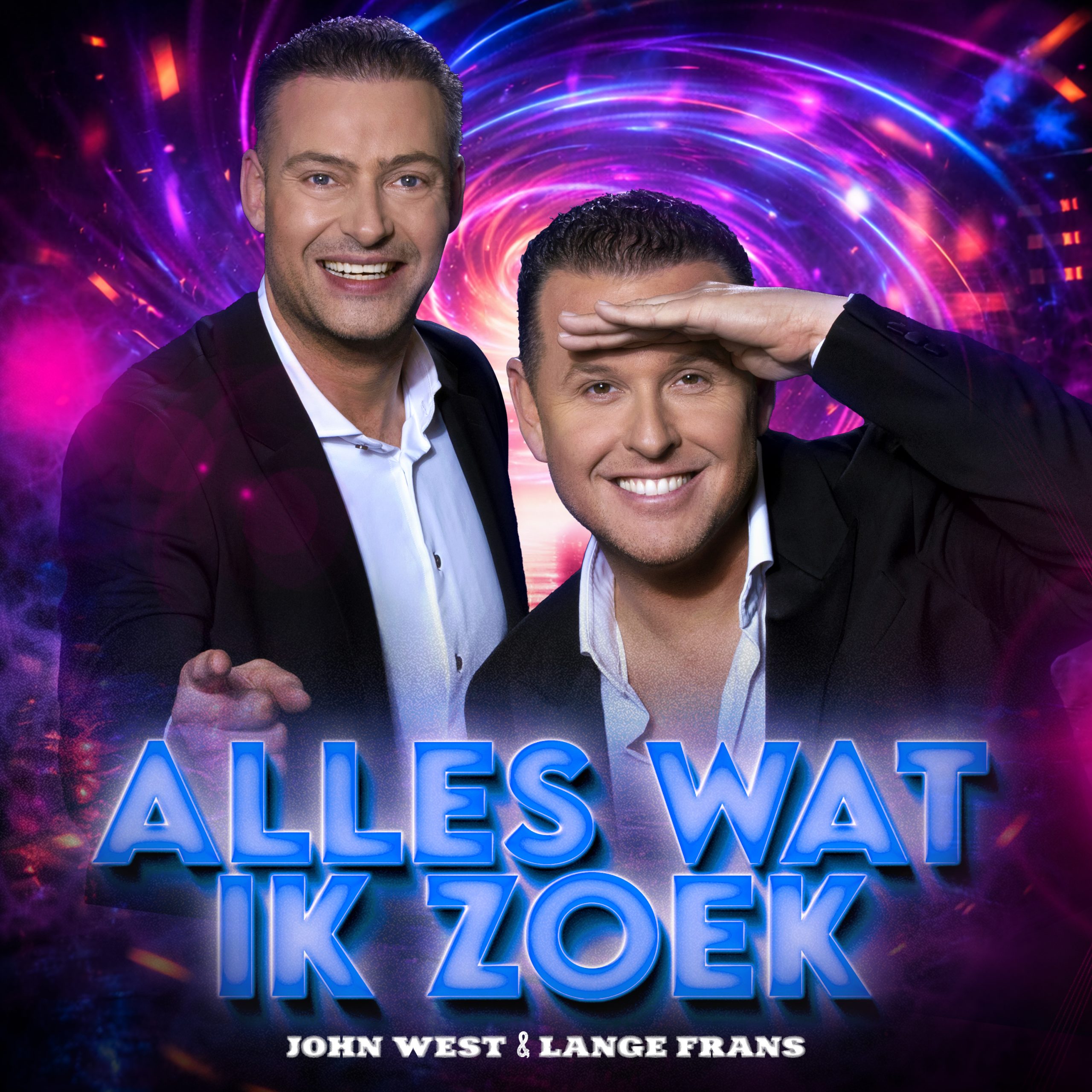 Illustratie bij: John West & Lange Frans - Alles Wat Ik Zoek