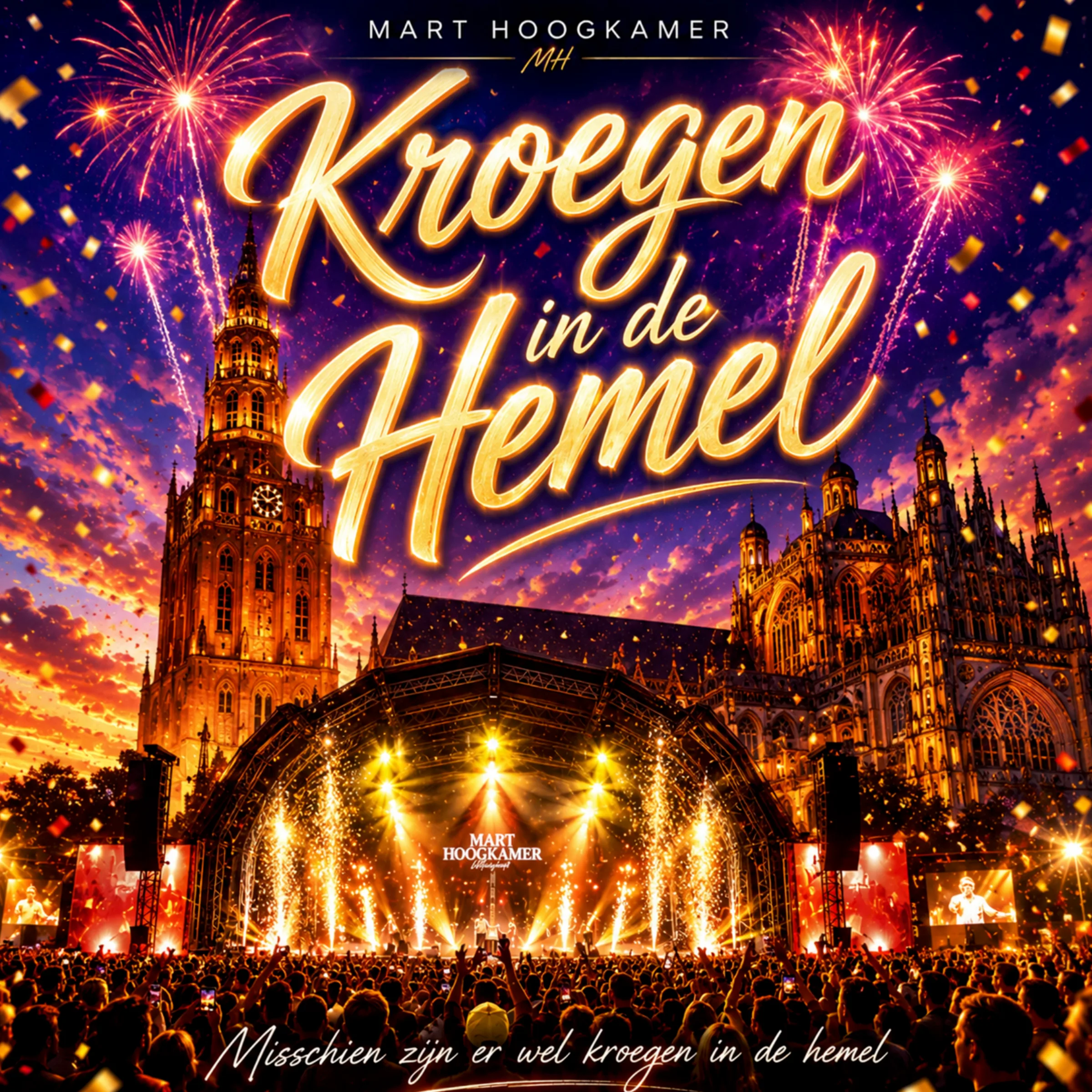 Illustratie bij: Mart Hoogkamer - Kroegen in de Hemel