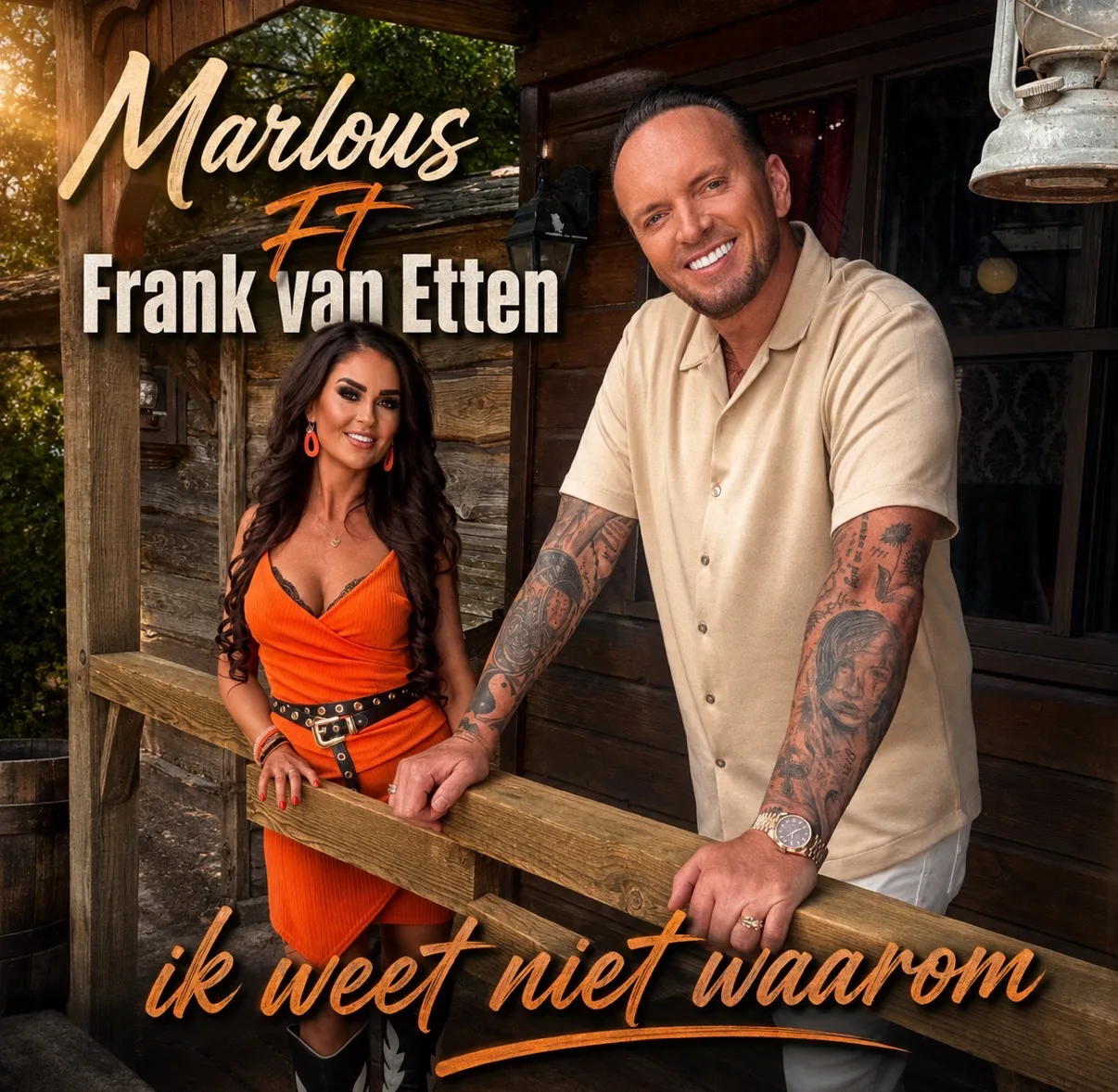 Illustratie bij: Marlous Oosting ft. Frank van Etten - Ik Weet Niet Waarom