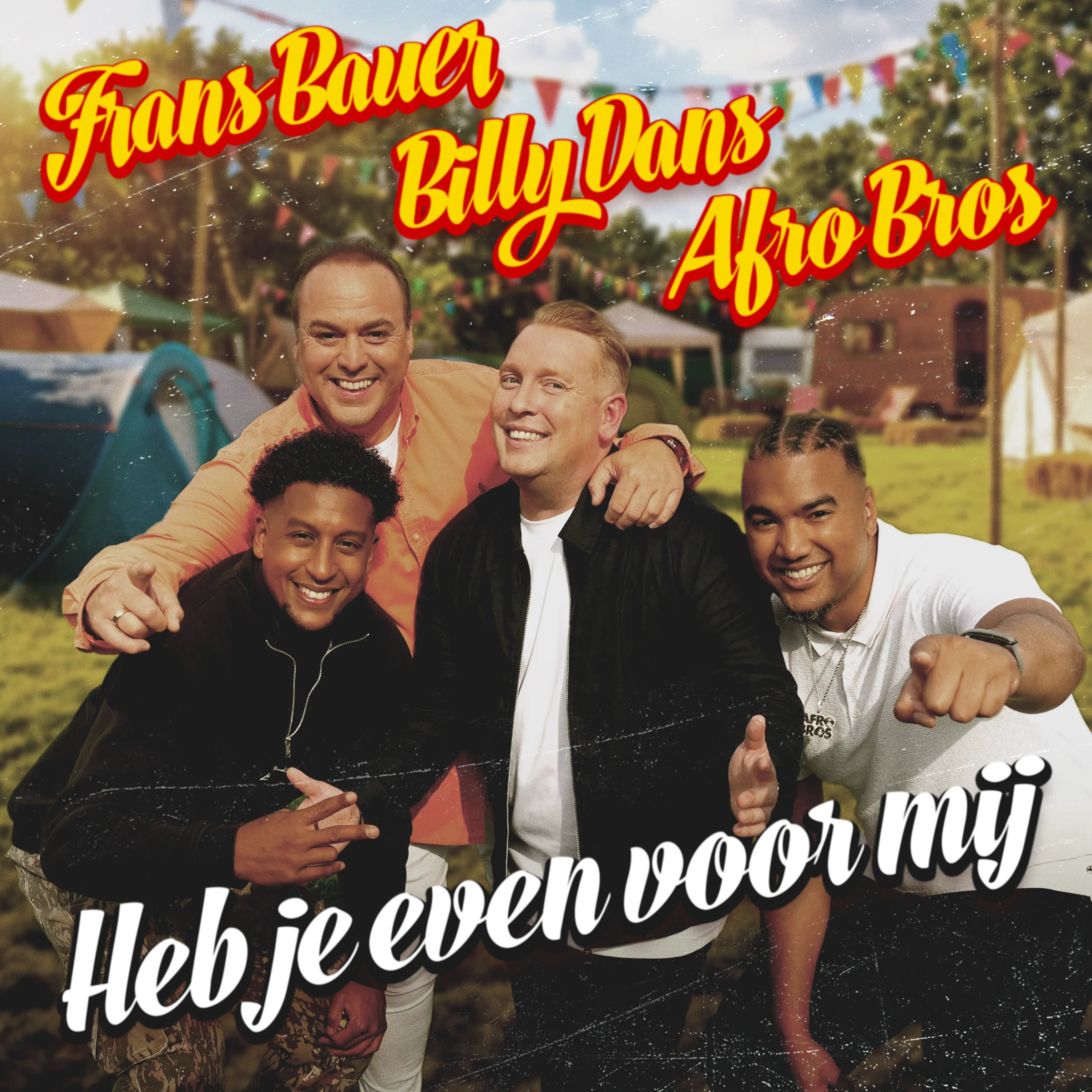 Illustratie bij: Frans Bauer, Billy Dans, Afro Bros - Heb Je Even Voor Mij