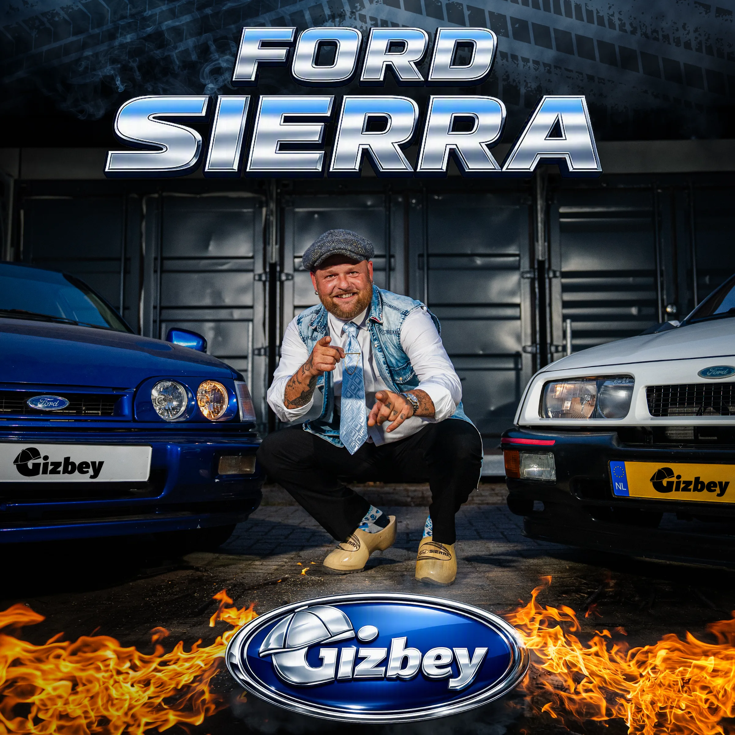 Illustratie bij: Gizbey - Ford Sierra