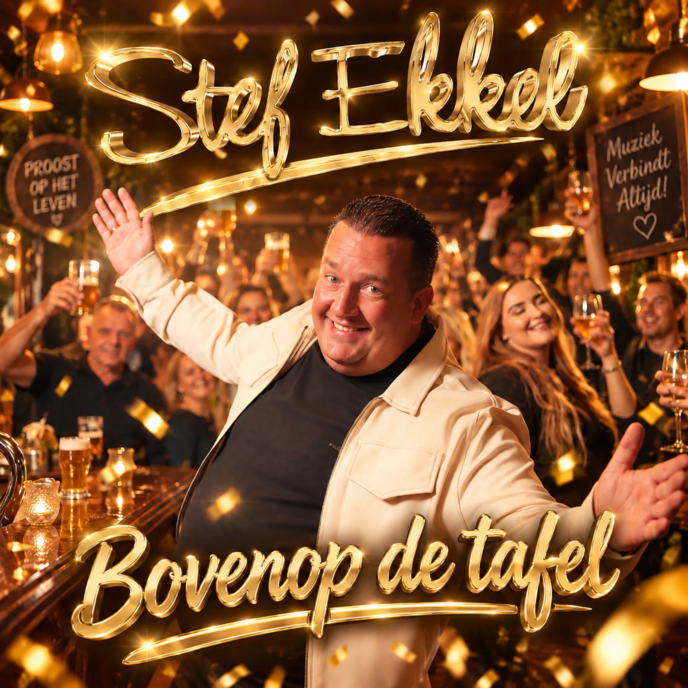 Illustratie bij: Stef Ekkel - Bovenop de Tafel